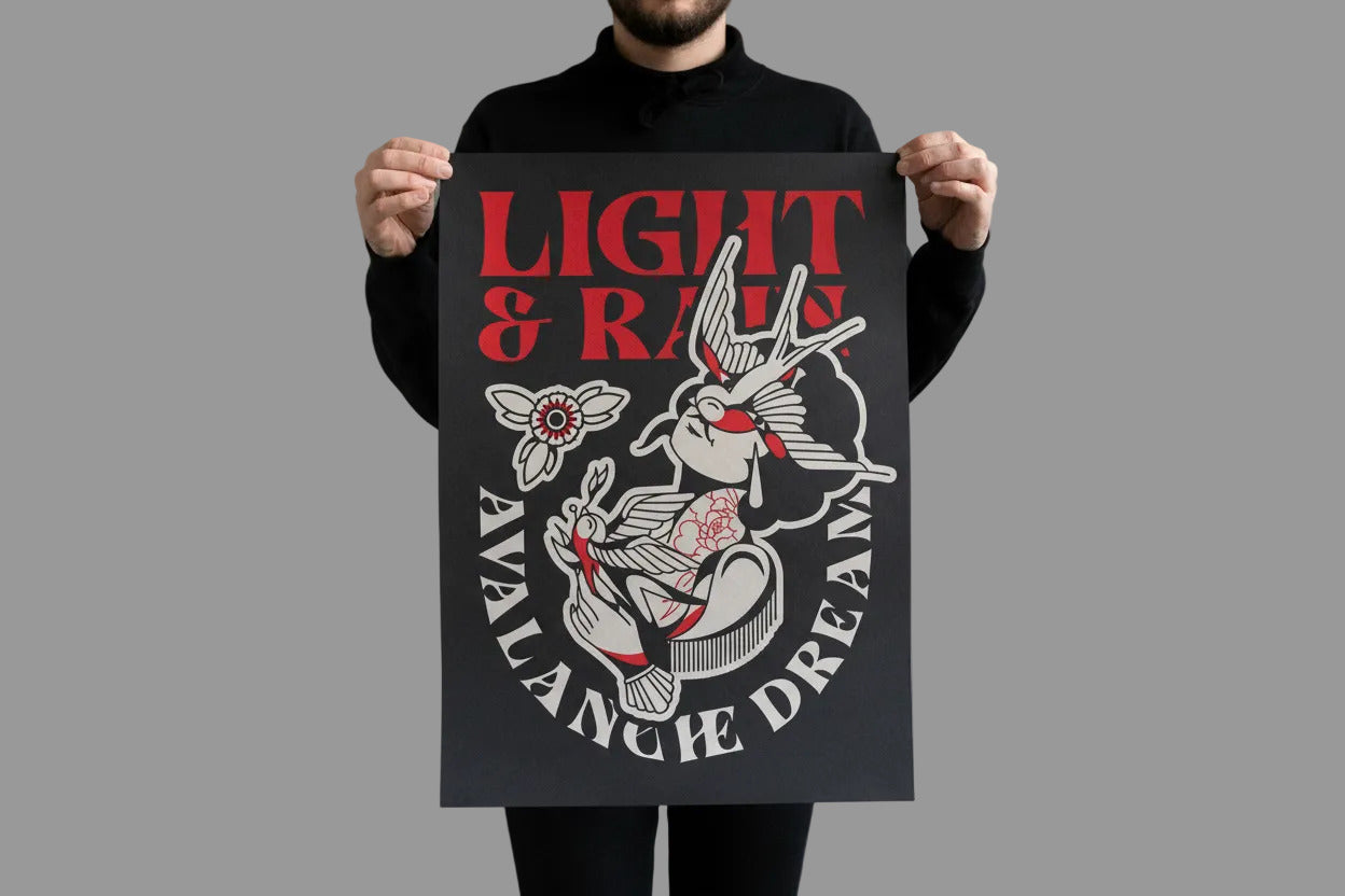 Avalanche Dream - Siebdruck